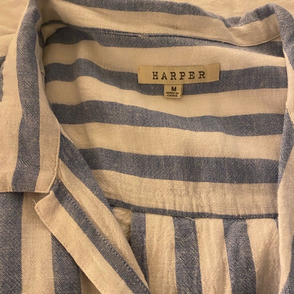 Blue & White Blouse - Picture 2 of 2